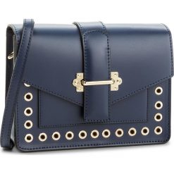Torebka CREOLE - K10460 Granat. Niebieskie listonoszki damskie marki Creole, na imprezę, ze skóry. W wyprzedaży za 179,00 zł.