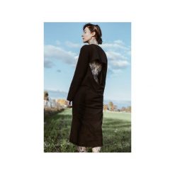 Sukienka No. 9. Czarne sukienki damskie Soul label, na zimę, m, bez wzorów, z elastanu, bez kołnierzyka, bez rękawów, oversize. Za 140,00 zł.