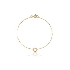 Bransoletka Circle. Szare bransoletki damskie Aleksandra puchacz jewellery, złote. Za 159,00 zł.