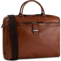 Torba na laptopa STRELLSON - Sutton 4010002790 Cognac 703. Pomarańczowe torby męskie skórzane Strellson, bez wzorów, ze skóry. Za 859,00 zł.