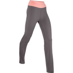 Spodnie sportowe shaping, długie, Level 1 bonprix szary łupkowy. Szare spodnie damskie bonprix. Za 49,99 zł.