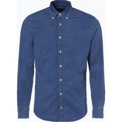 Tommy Hilfiger - Koszula męska, niebieski. Niebieskie koszule męskie jeansowe TOMMY HILFIGER, l. Za 399,95 zł.