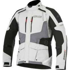 Kurtka tekstylia ALPINESTARS ANDES V2 DRYSTAR kolor czarny/szary, rozmiar S. Szare kurtki męskie Alpinestars, s, bez wzorów, z materiału, bez kaptura. Za 999,01 zł.