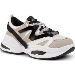 Sneakersy STEVE MADDEN - Fay SM11000726-02002-077 White Multi. Brązowe półbuty damskie Steve Madden, ze skóry ekologicznej. Za 549,00 zł.