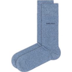 BOSS 2-pack Skarpetki Niebieski. Niebieskie skarpetki męskie Boss, bez wzorów, z elastanu. Za 71,95 zł.