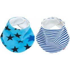 Śliniaki: Beemy Śliniaczki Night Stars & Baby Blue