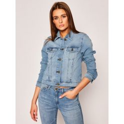 Kurtka jeansowa MICHAEL Michael Kors Denim MS01ELS4V6. Niebieskie kurtki damskie MICHAEL Michael Kors, xs, bez wzorów, z elastanu, bez kaptura. Za 869,00 zł.