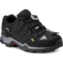 Buty adidas - Terrex GTX K GORE-TEX BB1947 Cblack/Cblack/Visgre. Czarne buty sportowe damskie Adidas, bez wzorów, z tworzywa sztucznego, sportowe, outdoorowe, adidas terrex, gore-tex. W wyprzedaży za 279,00 zł.