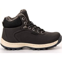 Ax Boxing szare Ocieplane Buty Trekkingowe. Szare buty trekkingowe damskie AX BOXING, na zimę. W wyprzedaży za 147,42 zł.