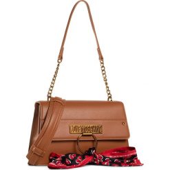 Torebka LOVE MOSCHINO - JC4230PP0BKF0200 Cuoio. Pomarańczowe torebki klasyczne damskie Love Moschino, bez wzorów, ze skóry ekologicznej, klasyczne, bez dodatków. Za 979,00 zł.