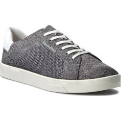 Tenisówki CALVIN KLEIN - Ilene 2 E2988 Grey/White. Szare półbuty damskie Calvin Klein, na co dzień, bez wzorów, z gumy, bez obcasa, na płaskiej podeszwie, bez zapięcia. W wyprzedaży za 259,00 zł.