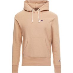Champion Reverse Weave HOODED Bluza z kapturem beige. Brązowe bluzy męskie marki Champion Reverse Weave, xl, z bawełny, z kapturem. Za 359,00 zł.