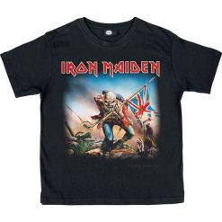 T-shirty damskie: Iron Maiden The Trooper Koszulka dziecięca czarny