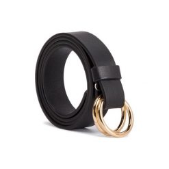 ACCCESSORIES 1W2-005-SS19. Czarne paski damskie ACCCESSORIES, w paski, ze skóry ekologicznej. Za 29,99 zł.