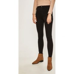 Tally Weijl - Jeansy Rana. Czarne jeansy damskie TALLY WEIJL, z podwyższonym stanem. Za 99,90 zł.