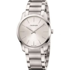Calvin Klein City Zegarek Srebrny. Szare zegarki damskie Calvin Klein, srebrne. Za 1146,95 zł.