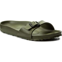 Klapki BIRKENSTOCK - Madrid 0128253 Khaki. Zielone klapki damskie Birkenstock, bez wzorów, z tworzywa sztucznego, bez obcasa. Za 149,00 zł.