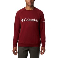Bluza męska Columbia Lodge 1861746664 - czerwony. Czerwone bluzy męskie Columbia, s, bez wzorów, bez kołnierzyka, bez rękawów, bez kaptura. Za 244,99 zł.