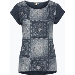Esprit Casual - T-shirt damski, niebieski. Niebieskie t-shirty damskie marki Esprit Casual, xs, z nadrukiem, casualowe, bez kołnierzyka. Za 89,95 zł.