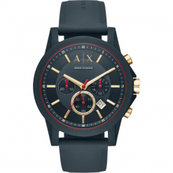 Zegarek Armani Exchange Outerbanks AX1335. Szare zegarki męskie Armani Exchange. W wyprzedaży za 489,00 zł.