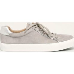 Caprice - Buty skórzane. Szare buty sportowe damskie Caprice, bez wzorów, ze skóry, sportowe. Za 319,90 zł.