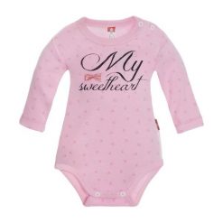 2Be3 Body Dziewczęce Sweetheart 68 Różowy. Różowe body niemowlęce 2Be3, bez wzorów, bez rękawów. Za 35,00 zł.