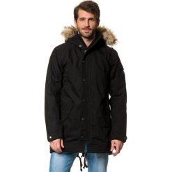 Parki męskie: Parka funkcyjna „Hugo” w kolorze czarnym