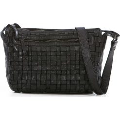 Torebki klasyczne damskie: Skórzana torebka w kolorze czarnym – 27 x 21 x 8 cm
