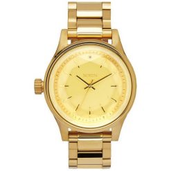 Zegarek damski All Gold Nixon Facet 38 A4091502. Brązowe zegarki męskie marki Nixon. Za 899,00 zł.