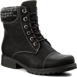 Botki CLARA BARSON - WS1120-21 Czarny 1. Czarne botki damskie na zamek Clara Barson, z materiału. Za 129,99 zł.