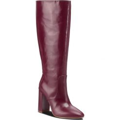 Kozaki TWINSET - Stivale CA8PLJ Bordeaux 00020. Czerwone bez kategorii marki Twinset, ze skóry. Za 1739,00 zł.