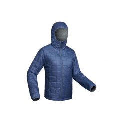 Kurtka Trek 100 męska. Niebieskie kurtki męskie bomber FORCLAZ, l. Za 149,99 zł.