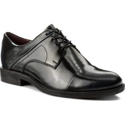 Półbuty LASOCKI FOR MEN - MI08-C322-360-03 Granatowy. Czarne buty wizytowe męskie marki Lasocki For Men, ze skóry. Za 199,99 zł.