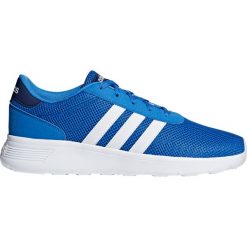 BUTY ADIDAS LITE RACER. Niebieskie buty sportowe męskie Adidas, na lato, z materiału, bez zapięcia. Za 199,99 zł.