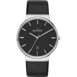 Skagen - Zegarek. Czarne zegarki męskie Skagen, ze stali. W wyprzedaży za 579,90 zł.