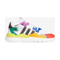 Adidas Originals Pride Nite Jogger Tenisówki Biały Wielokolorowy. Białe trampki męskie adidas Originals, bez wzorów, z materiału, bez zapięcia. Za 619,95 zł.