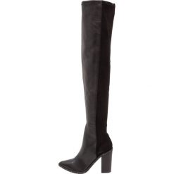 ALDO THIRASSA Kozaki na obcasie black. Czarne buty zimowe damskie ALDO, z materiału, na obcasie. W wyprzedaży za 344,50 zł.