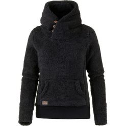 Bluza pluszowa w kolorze czarnym. Czarne bluzy damskie Street & Sports Wear, xs, bez wzorów, bez rękawów, bez kaptura. W wyprzedaży za 141,95 zł.