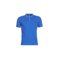 Koszulki polo z krótkim rękawem U.S Polo Assn. INSTITUTIONAL POLO. Niebieskie koszulki męskie U.S. Polo Assn., s, bez wzorów, z krótkim rękawem. Za 179,00 zł.