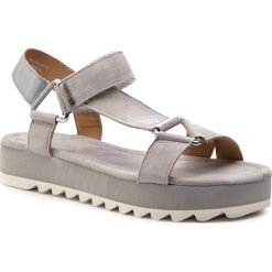 Sandały MARC O'POLO - 903 15251101 317 Light Grey 910. Szare klapki damskie Marc O'Polo, bez wzorów, ze skóry, bez obcasa. W wyprzedaży za 279,00 zł.