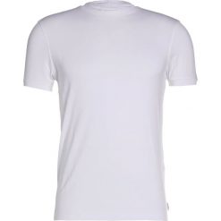 Armani Collezioni BASIC Tshirt basic bianco. Białe koszulki polo męskie Armani Collezioni, m, z elastanu. W wyprzedaży za 314,25 zł.