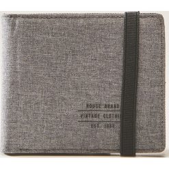Portfel - Jasny szar. Szare portfele męskie marki House, bez wzorów. Za 35,99 zł.