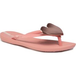 Japonki IPANEMA - Maxi Fashion II Fem 82120 Pink/Pink/Rose 25001. Różowe klapki damskie Ipanema, bez wzorów, z tworzywa sztucznego, bez obcasa. Za 89,99 zł.