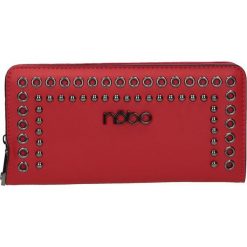 PORTFEL NOBO - NPUR-F0150-C005 - czerwony - Portfel. Czerwone portfele damskie Nobo, bez wzorów. W wyprzedaży za 47,60 zł.