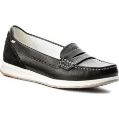 Mokasyny GEOX - D Avery C D62H5C 08522 C9999 Black. Czarne mokasyny damskie Geox, ze skóry. W wyprzedaży za 239,00 zł.