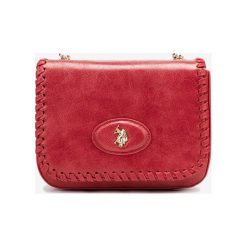 U.S. Polo Assn Benton Cross Body bag Czerwony. Czerwone torebki klasyczne damskie U.S. Polo Assn., w paski, z materiału, bez dodatków. Za 326,95 zł.