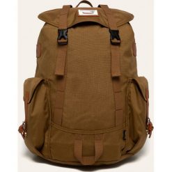 Doughnut - Plecak Woodland Cordura. Żółte plecaki damskie Doughnut, w paski, z poliesteru. Za 399,90 zł.