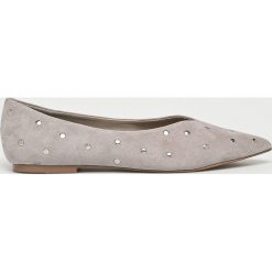 Steve Madden - Baleriny. Szare baleriny damskie marki Steve Madden, ze skóry. W wyprzedaży za 319,90 zł.