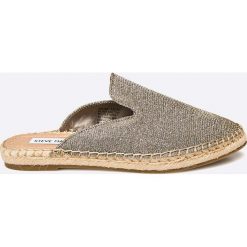 Steve Madden - Klapki. Żółte klapki damskie Steve Madden, bez wzorów, z gumy, bez obcasa. W wyprzedaży za 159,90 zł.