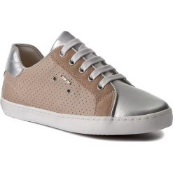 Creepersy damskie: Półbuty GEOX – J Kiwi G. B J72D5B 05422 CA51W M Skin/Silver